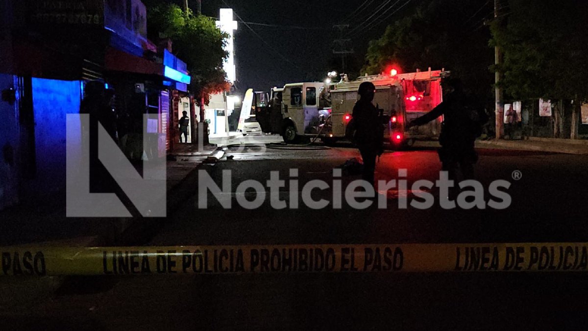 Sujetos armados revientan dispensario en la colonia Lázaro Cárdenas, en Culiacán