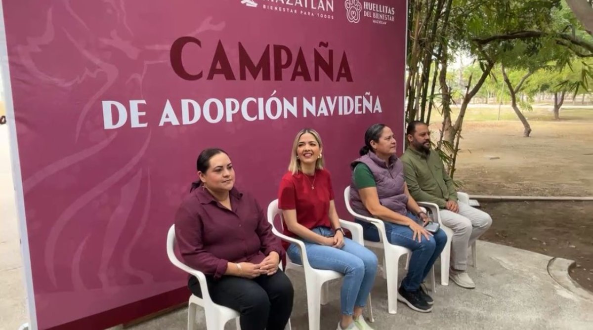 Arranca ‘Huellitas del Bienestar’ en Mazatlán con campaña de adopción navideña