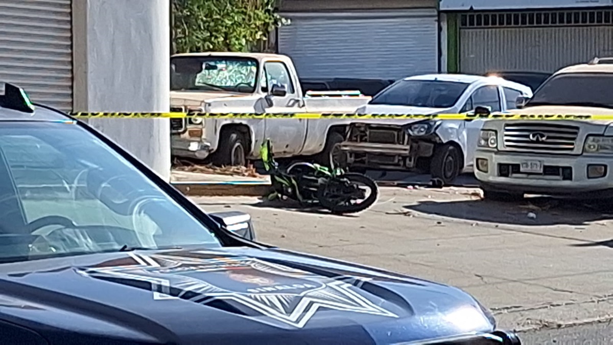 Atentan contra motociclista al poniente de Culiacán