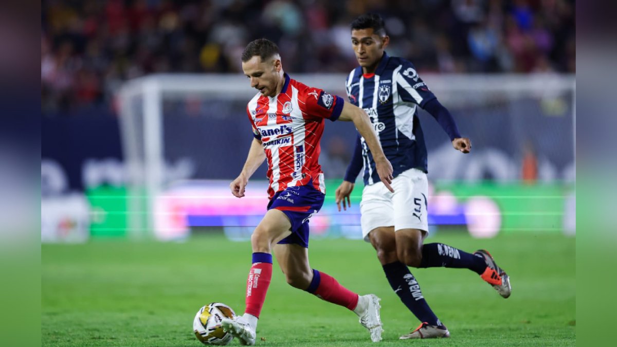 Atlético San Luis vence a Monterrey en la ida a las Semifinales del Apertura 2024 de la Liga MX