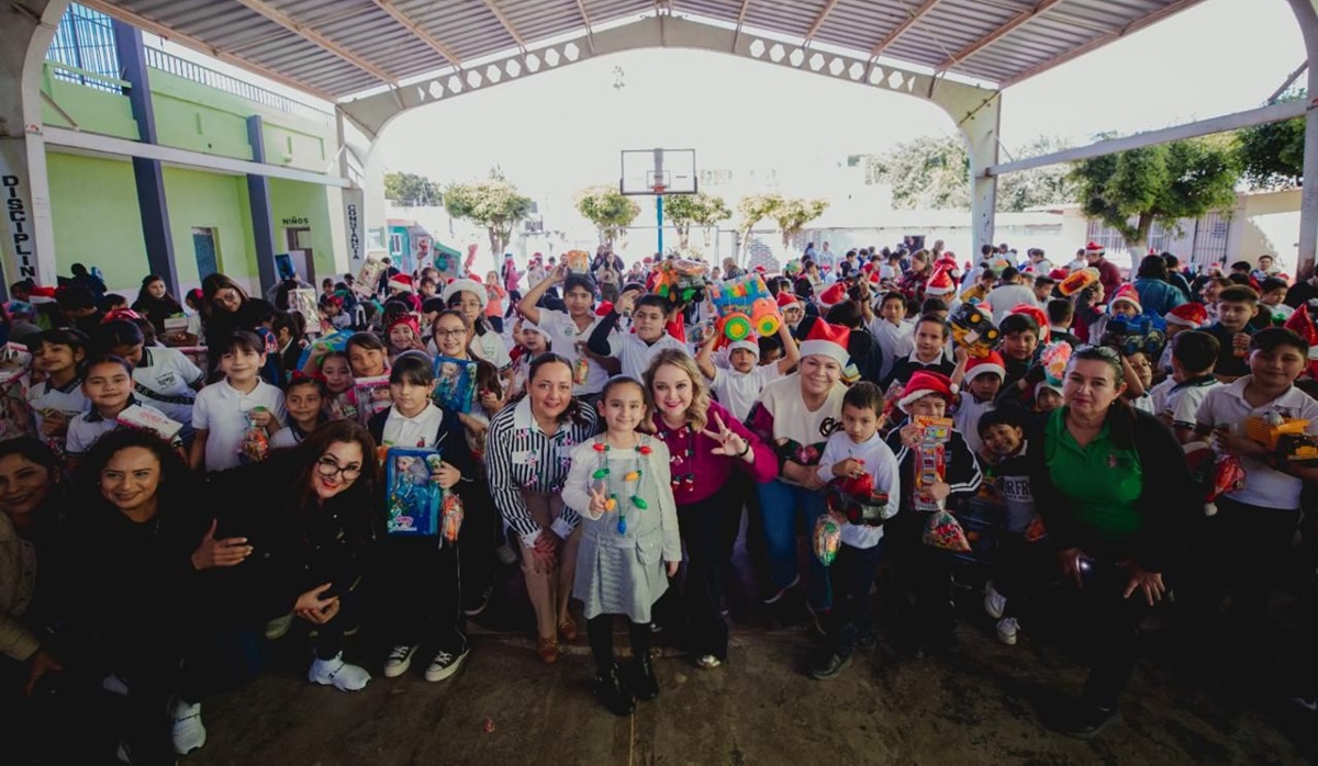 Magia de la Caravana Navideña de DIF Sinaloa cubre a Navolato, Elota y Eldorado