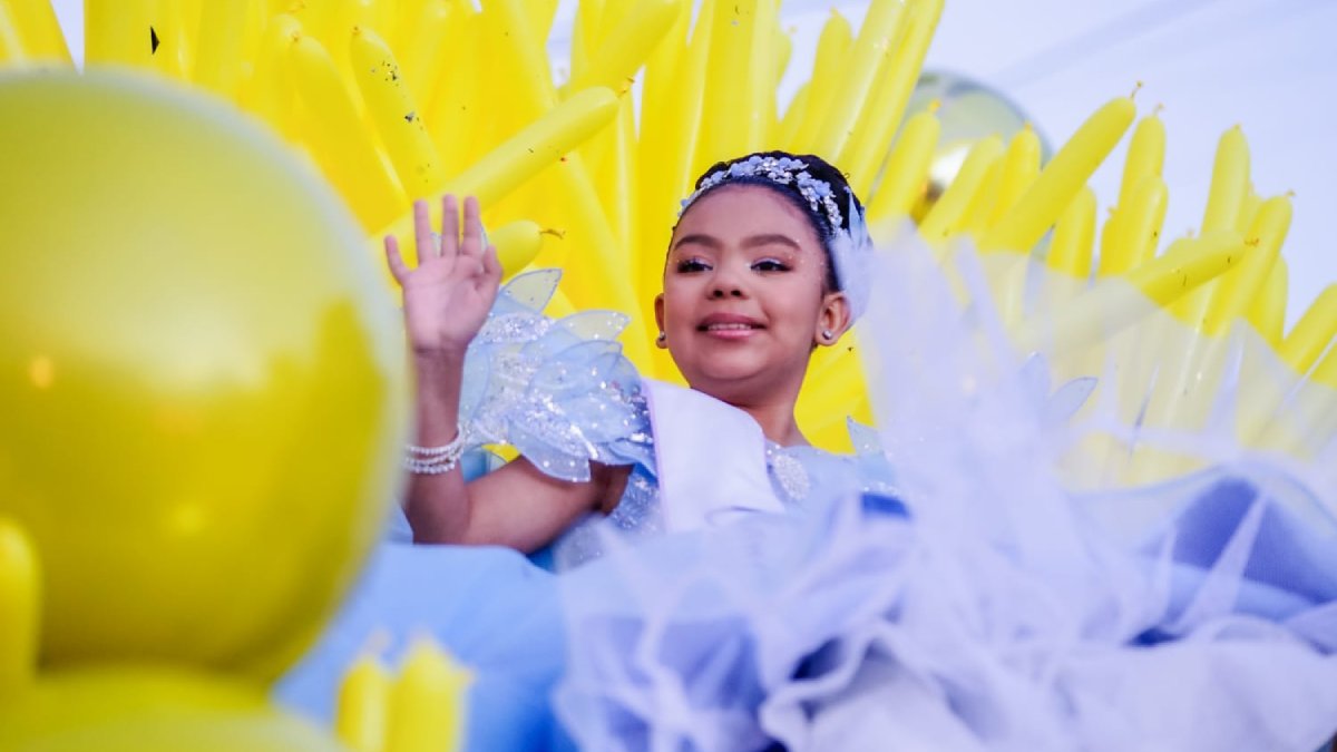 Ángela Salazar a la cabeza por la Corona Infantil del Carnaval Mazatlán 2025