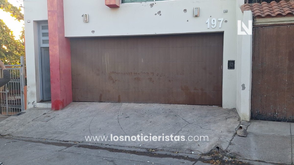 Reporta Fiscalía 8 casas baleadas y/o vandalizadas de ayer a hoy, en Culiacán
