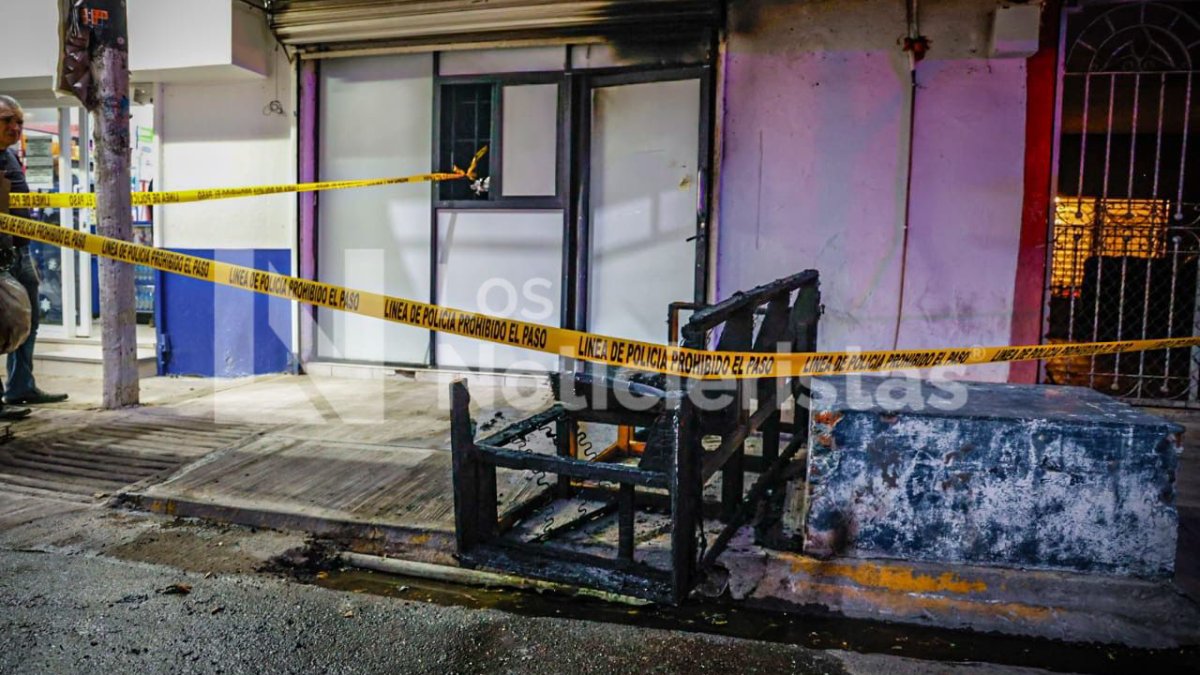 Hallan droga en ‘dispensario’ quemado anoche cerca del Hospital General de Culiacán