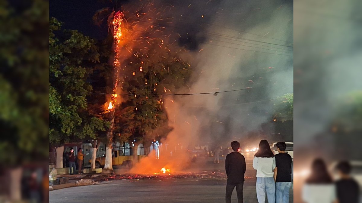 Menores de edad provocan incendio con una ‘cebollita’ en colonia de Los Mochis