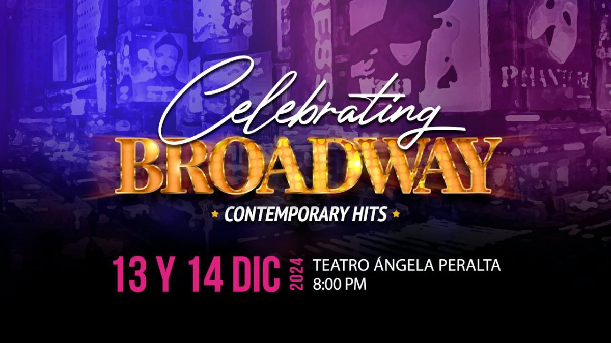Mazatlán se rendirá al glamour con “Celebrating Broadway” este fin de semana en el Ángela Peralta