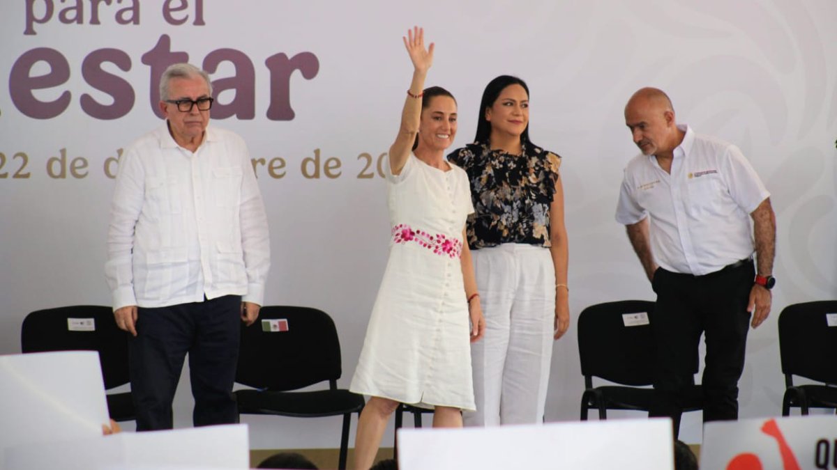 Promete Sheinbaum mantener incentivos a productores de maíz en Sinaloa; se cubrirán pendientes, anuncia en Mazatlán