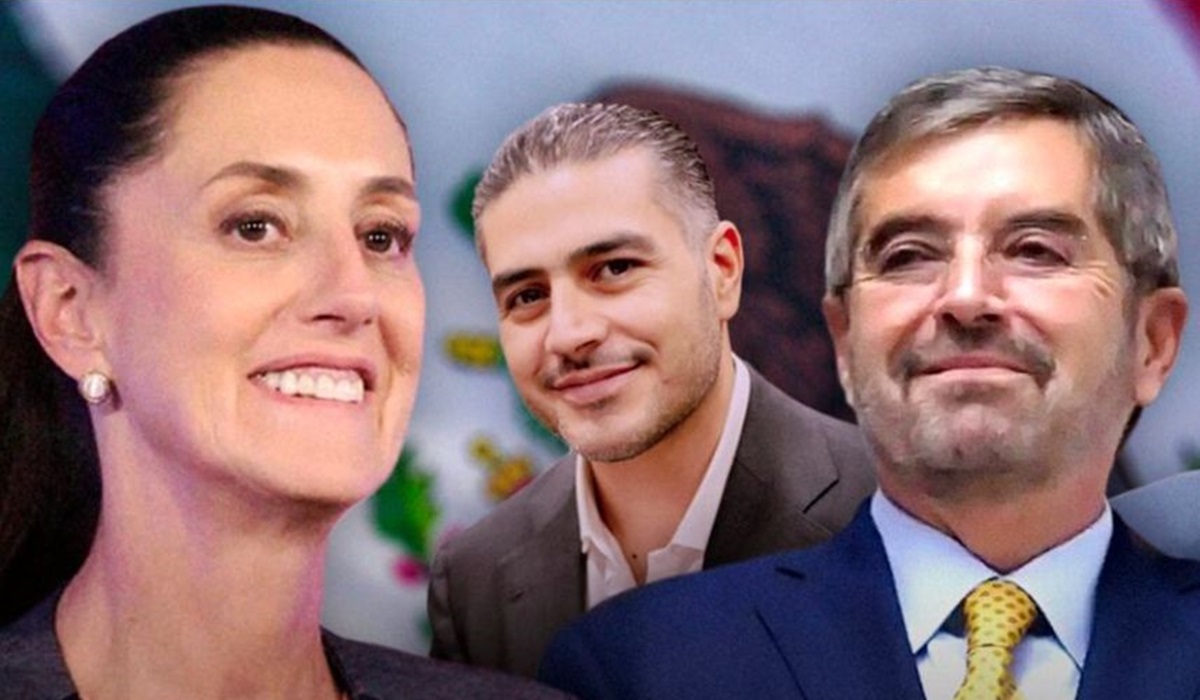 Claudia Sheinbaum, Omar García Harfuch y Juan Ramón de la Fuente