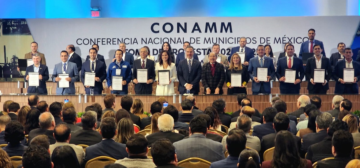 Alcalde de Ahome rindió protesta como Copresidente de la Conamm