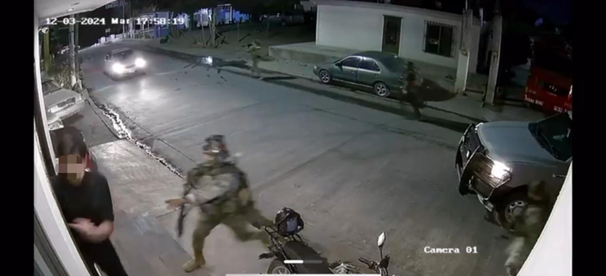 Así fue la detención de la Semar a un hombre en Guasave