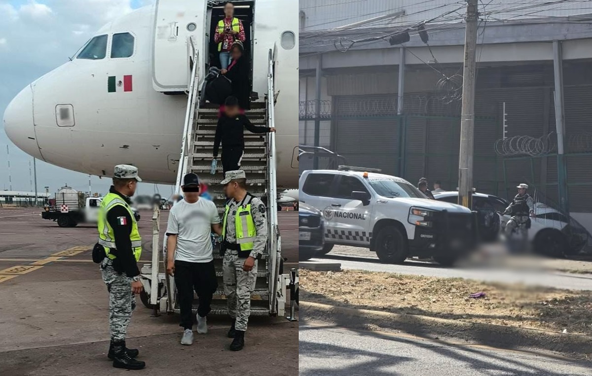 Detenido por intento de ‘secuestro’ de vuelo Volaris, provoca accidente de patrulla de la Guardia Nacional