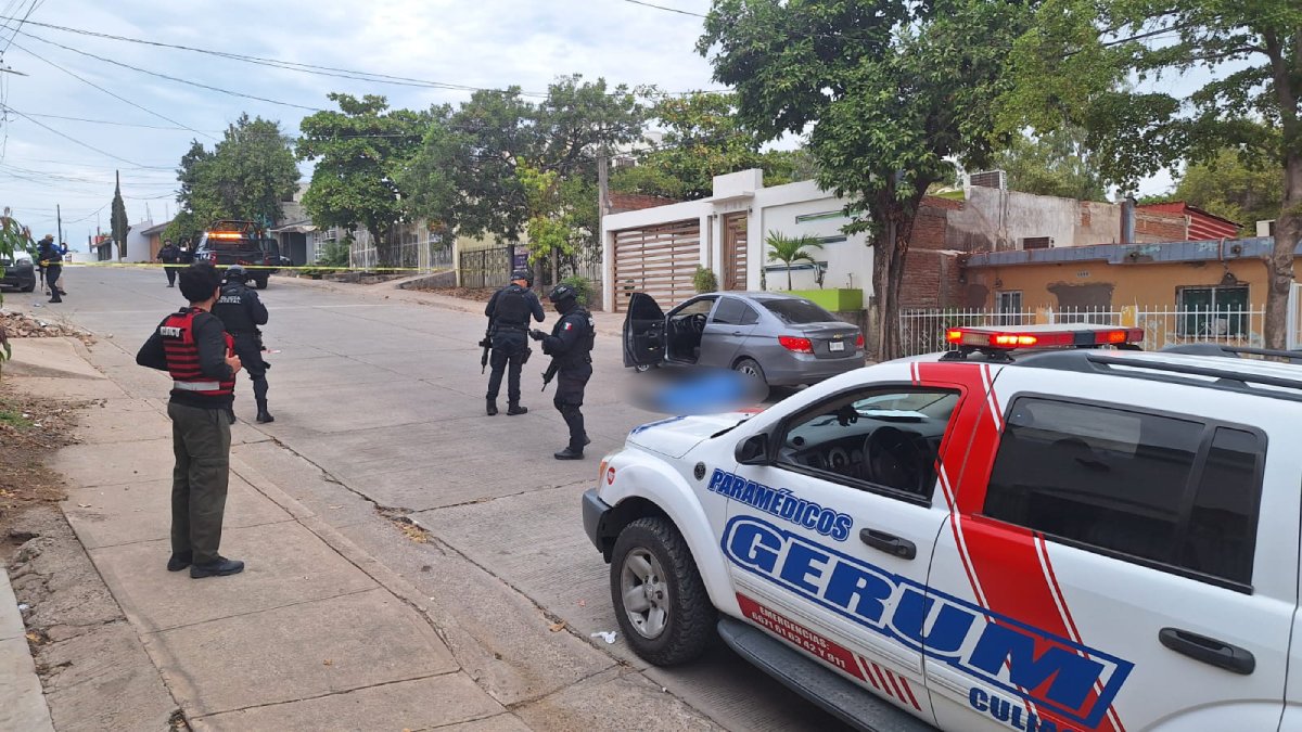 Tras forcejeo con acompañante, ejecutan a un automovilista en Culiacán