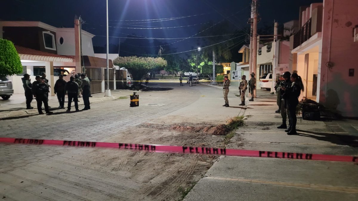 Ejecutan a balazos a dos y hieren a dos más, entre ellos una mujer, en Lomas de Mazatlán