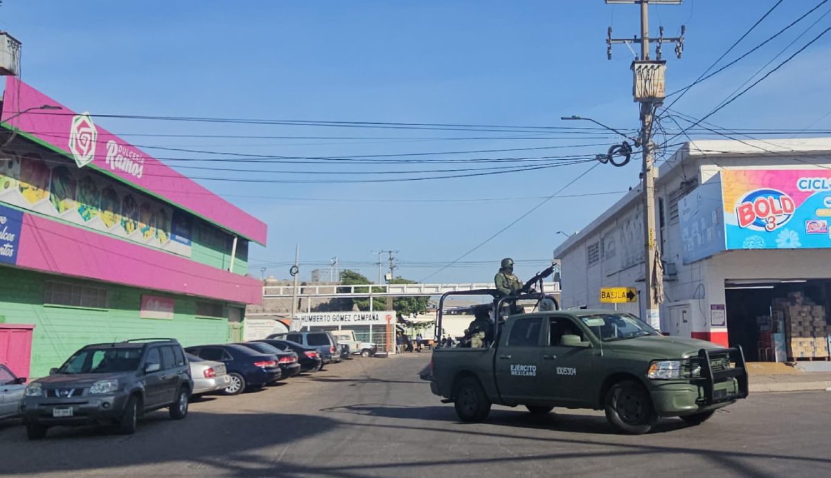 Atacan a balazos a un hombre junto al Mercado de Abastos de Culiacán