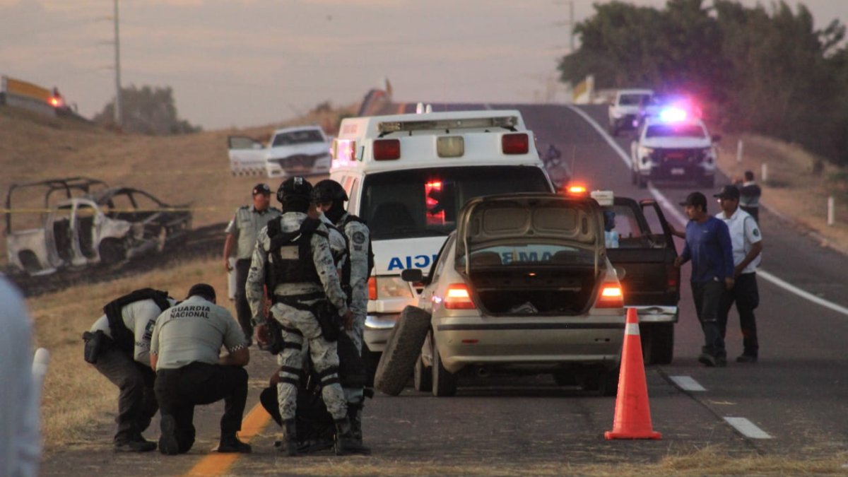 Ellos son los 6 elementos de la GN lesionados en accidente donde murió Diana Lizeth, en Sinaloa