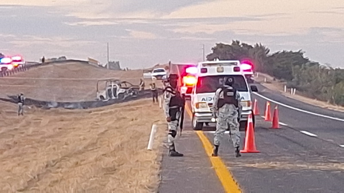 Como Diana Lizeth “N” identifican a la elemento de la GN que murió en accidente sobre La Costera, en Culiacán