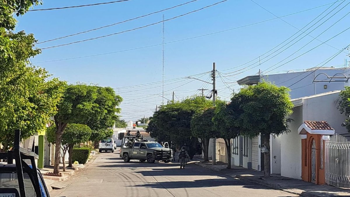 Personal militar dispara contra motociclista al norte de Culiacán