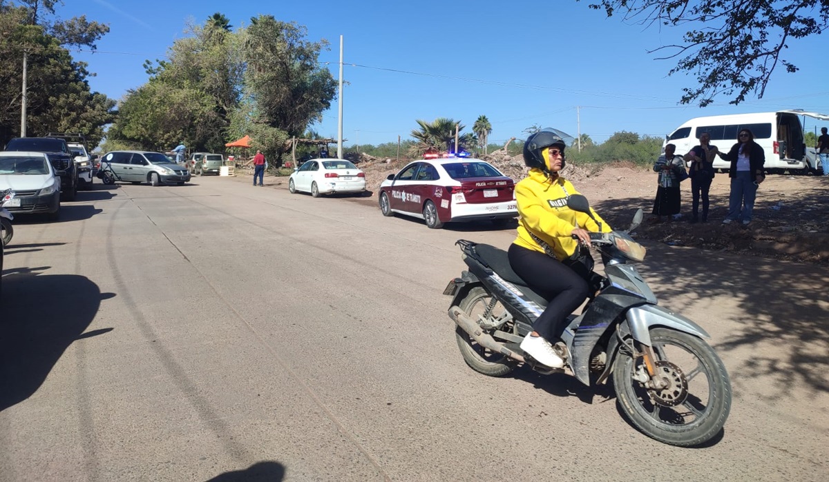 Endurece Tránsito en Ahome operativo contra motociclistas que circulan sin casco
