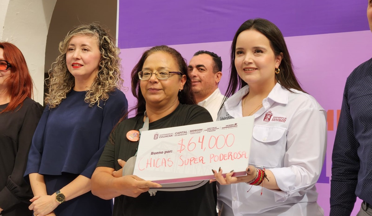 Programa Mujeres Emprendedoras por el Bienestar beneficia a 130 féminas más en Culiacán