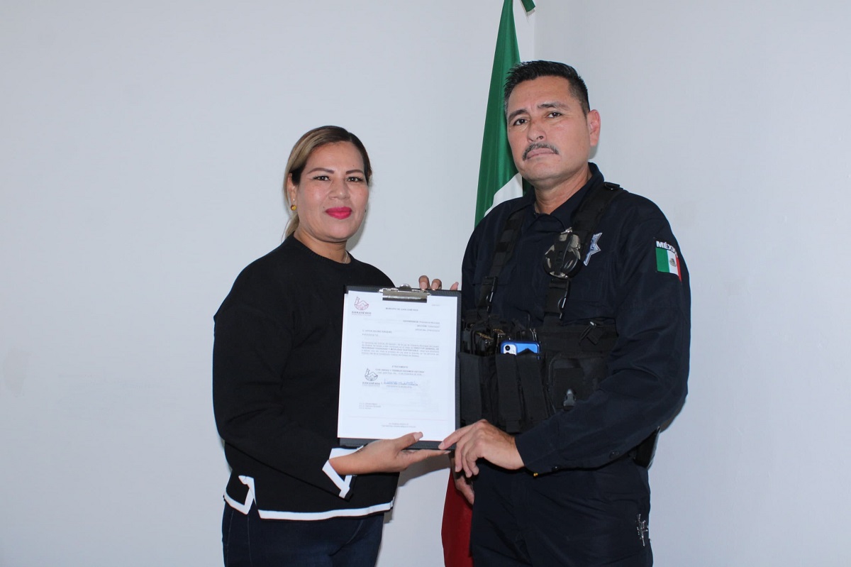 Ezequiel Leyva Valdez es nombrado director general de Seguridad Ciudadana y Movilidad Sustentable de Juan José Ríos