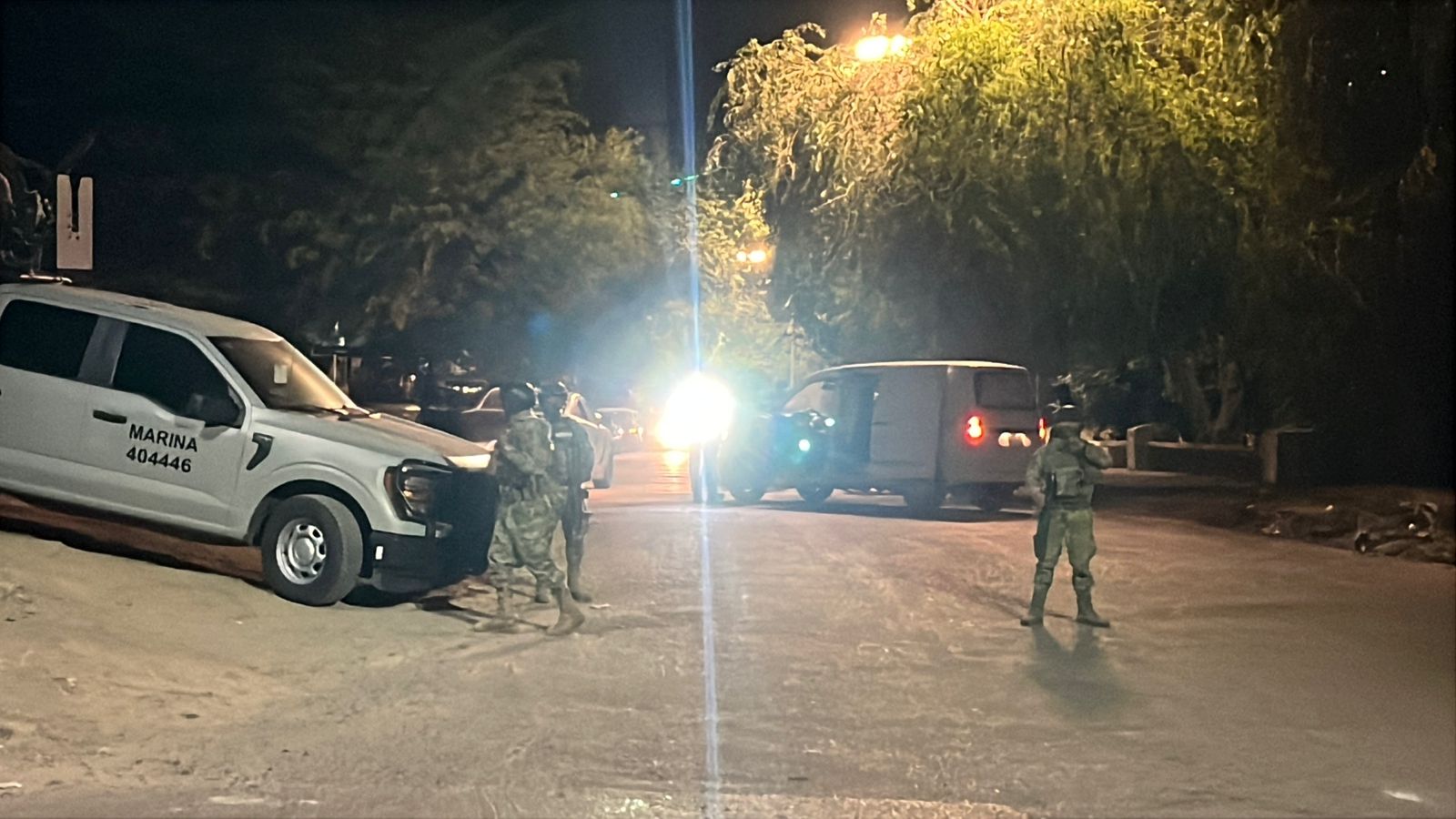 Fuerte operativo de la Marina recorre comunidades y la ciudad de Guasave