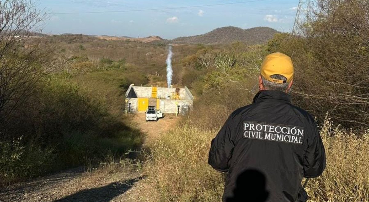 Realizan maniobras de venteo controlado en gasoducto al norte de Mazatlán; autoridades piden no alarmarse