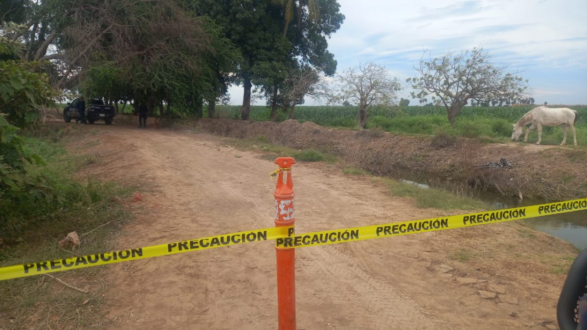 Don Juan fue encontrado sin vida dentro de un canal de riego de Guasave