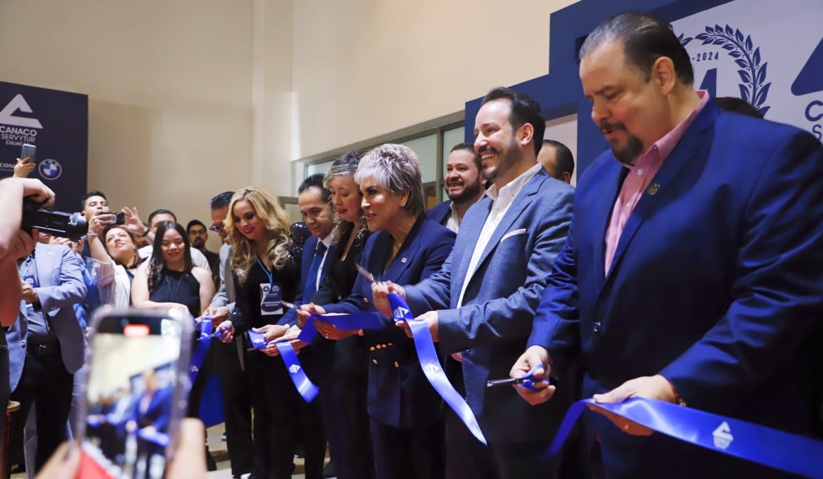 Empresarios, la fortaleza del crecimiento: Ricardo Velarde; inauguran Expo Canaco Servytur 2024