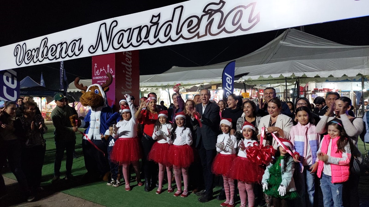 Inauguran la Verbena Navideña en Los Mochis: Un espacio para la tradición y diversión familiar