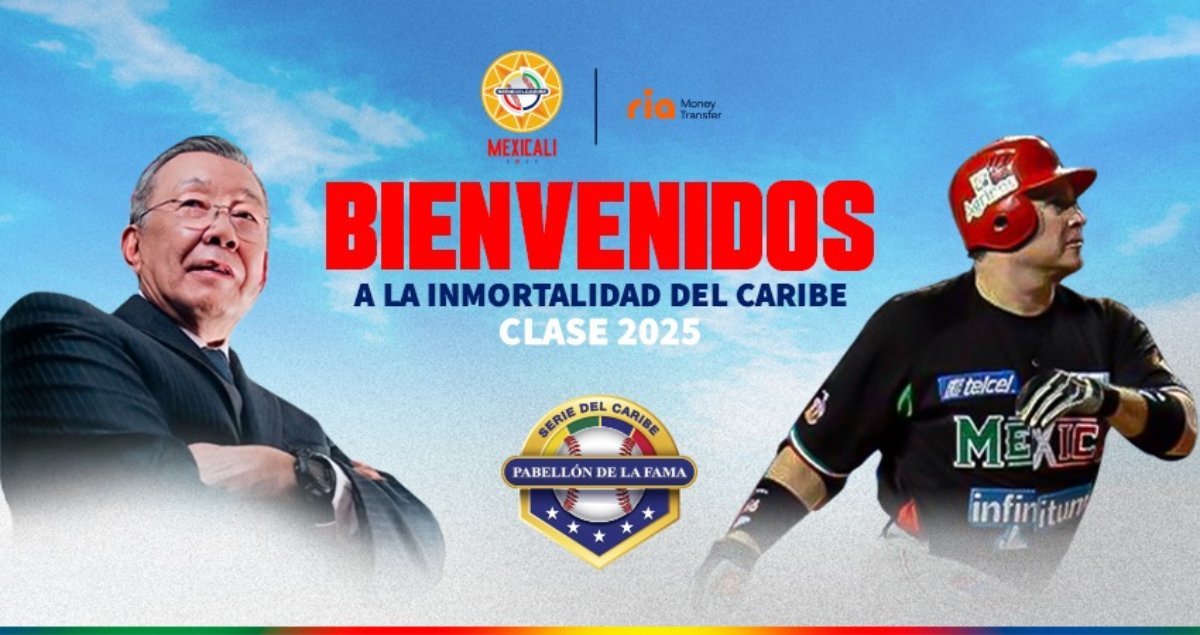 Karim García y Álvaro Ley serán inmortales de la Serie del Caribe 2025