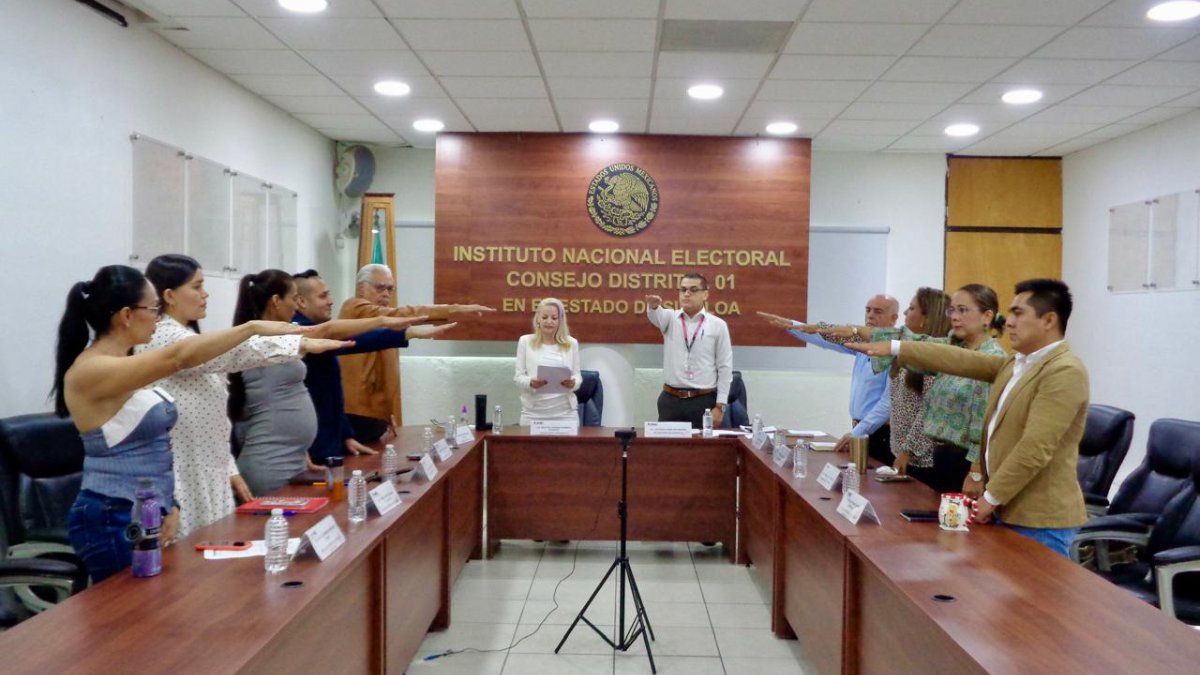 Instalan Consejos Distritales del INE para el Proceso Extraordinario de Elección del Poder Judicial 2024-2025