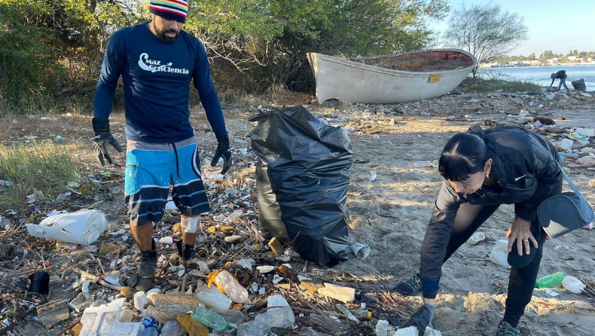 Alistan en Mazatlán jornada de limpieza en sus playas para cerrar 2024 con compromiso ambiental