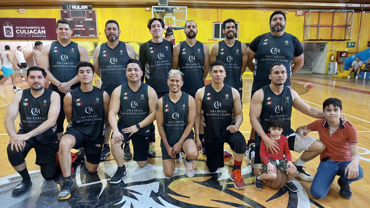 Listas las semifinales en la Liga de Basquetbol de La Campiña en Culiacán