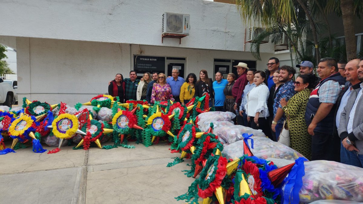 ¡Con piñatas y dulces! Llevarán sonrisas a niños de comunidades en Guasave