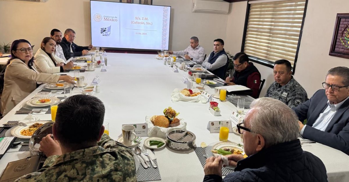 Cada día de lunes a domingo, se lleva a cabo en Sinaloa la Mesa de Construcción de La Paz: Rocha