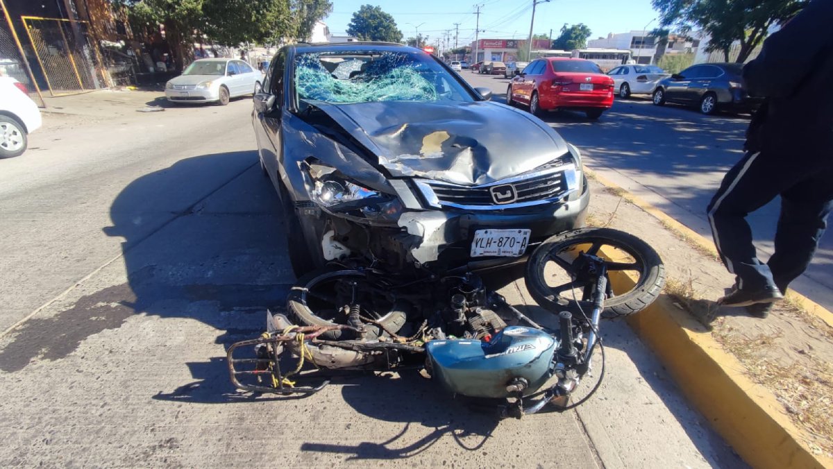 Muere joven motociclista tras 8 días internado en el Hospital General de Los Mochis, luego de accidente
