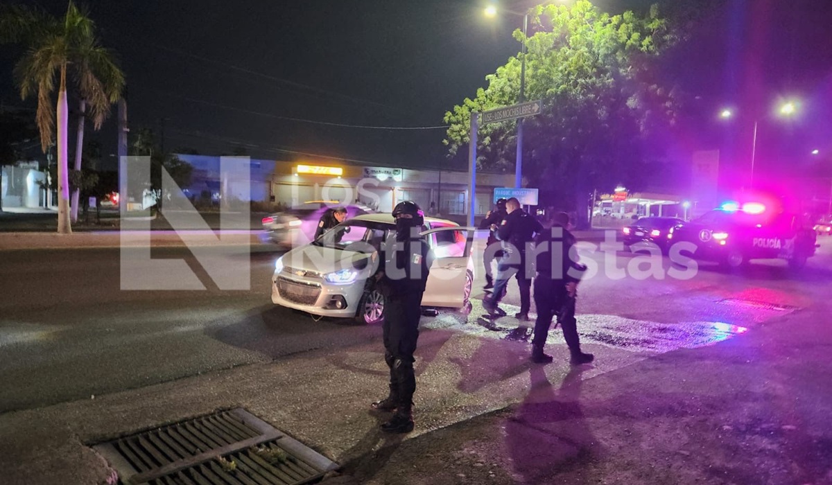 Atacan a balazos a los ocupantes de un Chevrolet Spark en Culiacán: hay un fallecido