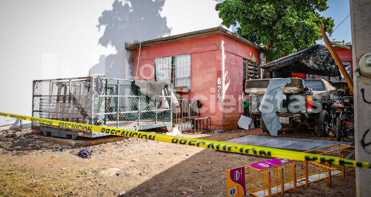 ¡Eran 3! Liberan a dos de vivienda donde vendían droga en Culiacán gracias a que una mujer escapó