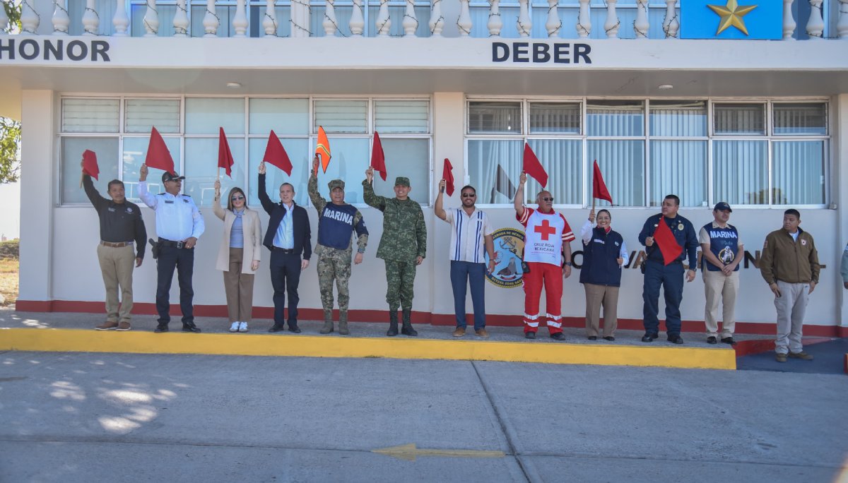 Pone en marcha Secretaría de Marina Operación Salvavidas Invierno 2024: Octava zona da banderazo en Ahome