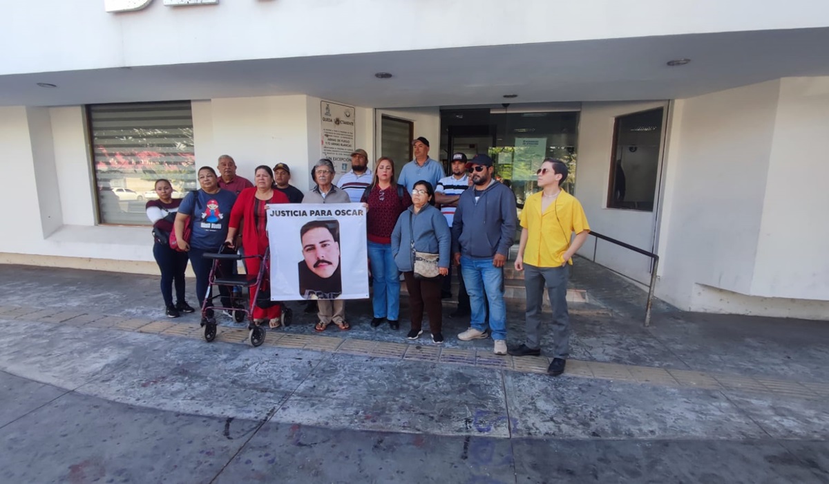 Piden justicia para Óscar, familia denuncia irregularidades en su caso de la Fiscalía en Los Mochis