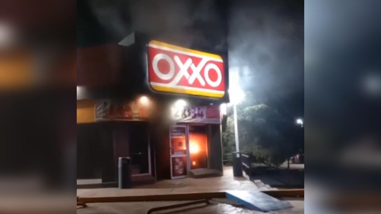 Incendio de Oxxo en la carretera Culiacán-Eldorado fue ataque armado, confirma SSPE