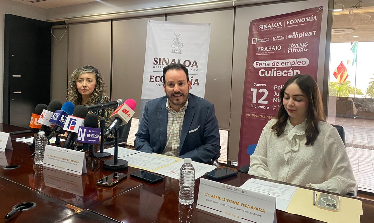 Hay sueldos de 22 mil pesos; anuncian la Feria del Empleo Culiacán