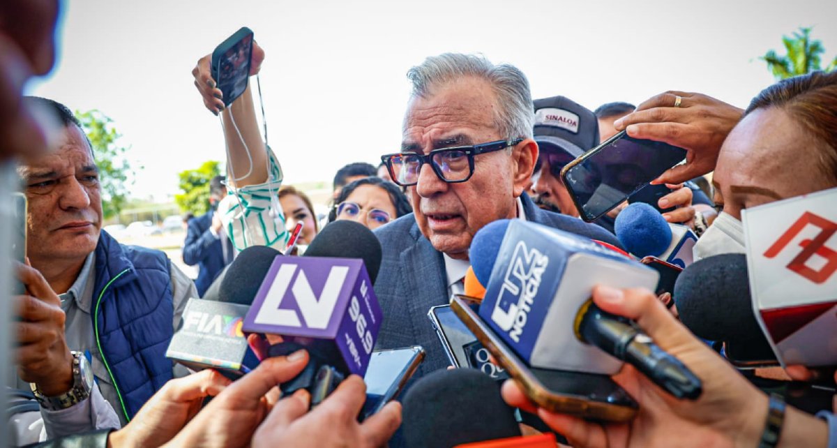 Hay una mesa de seguridad y una reunión para ver los proyectos: Rocha Moya sobre visita de Sheinbaum a Mazatlán
