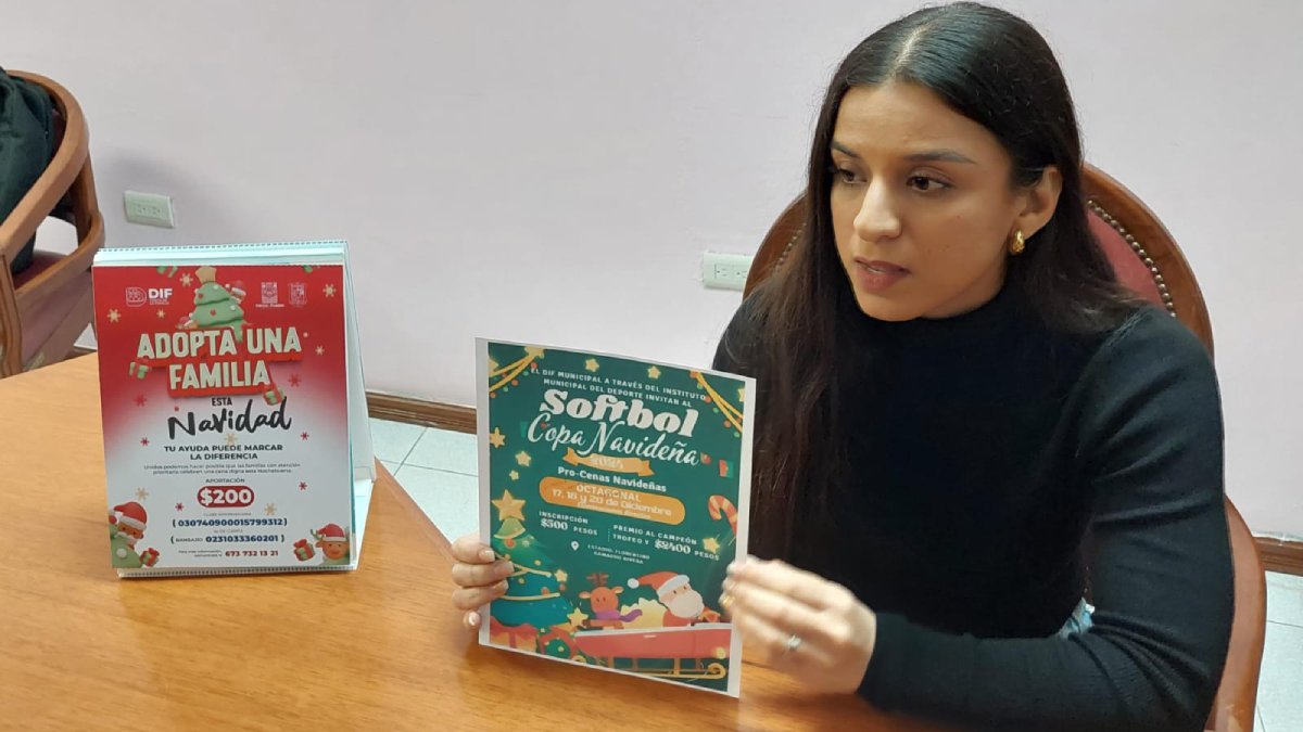 Adopta a una Familia esta Navidad del Sistema DIF, llegará a más de 2 mil 800 familias, en Salvador Alvarado
