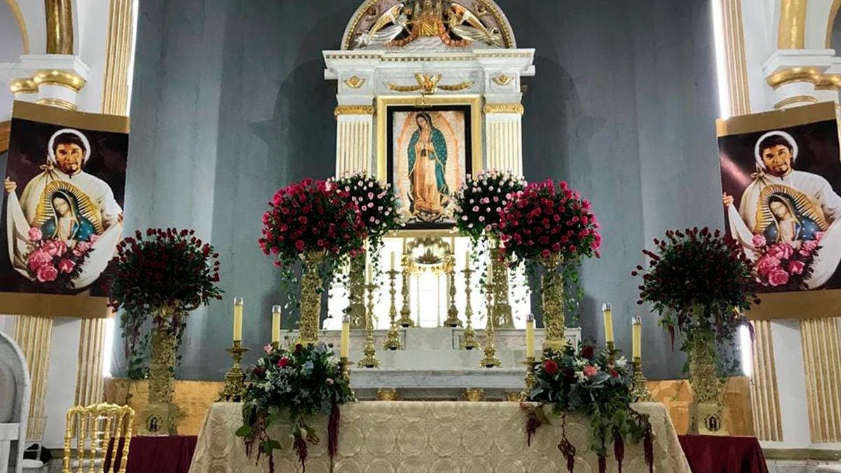 Todo listo para la celebración de la Virgen de Guadalupe en Los Mochis