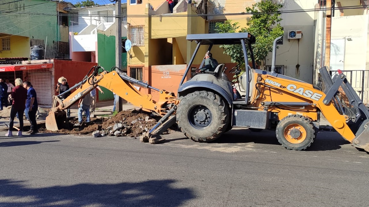 Reducirán circulación en avenida de las Torres de Mazatlán por trabajos de bacheo y reparación de fugas