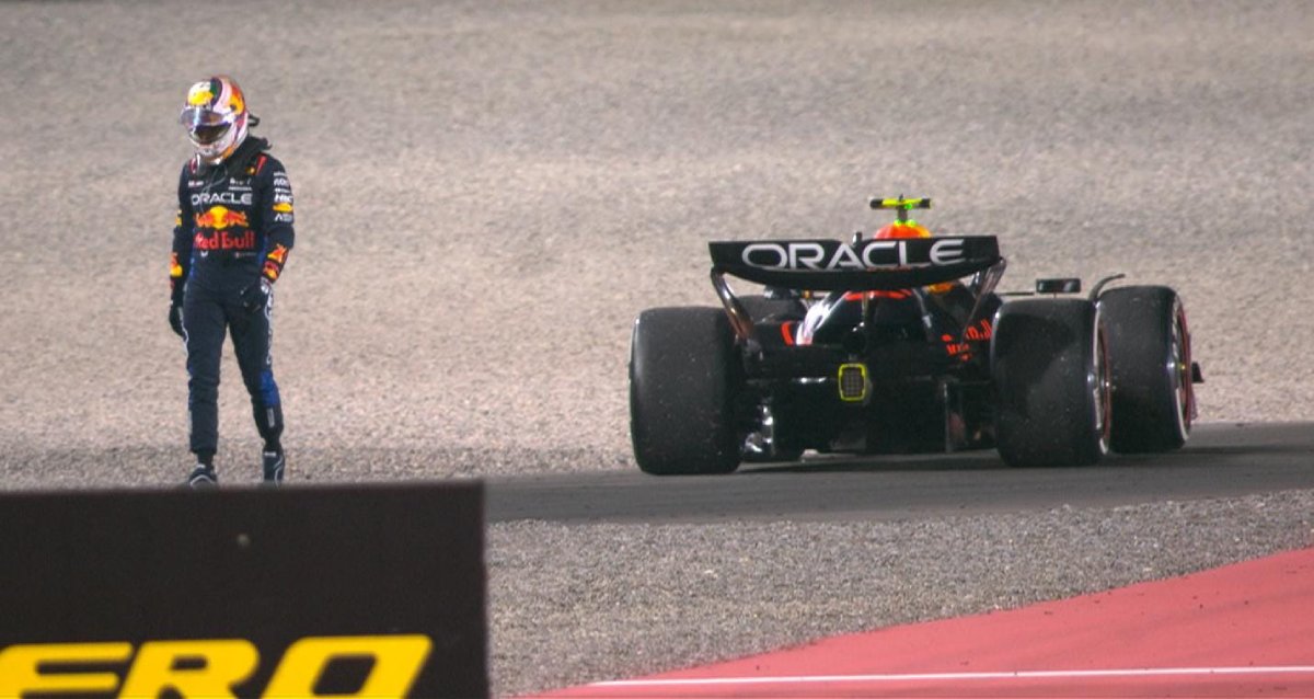 Sergio ‘Checo’ Pérez abandona el Gran Premio de Qatar