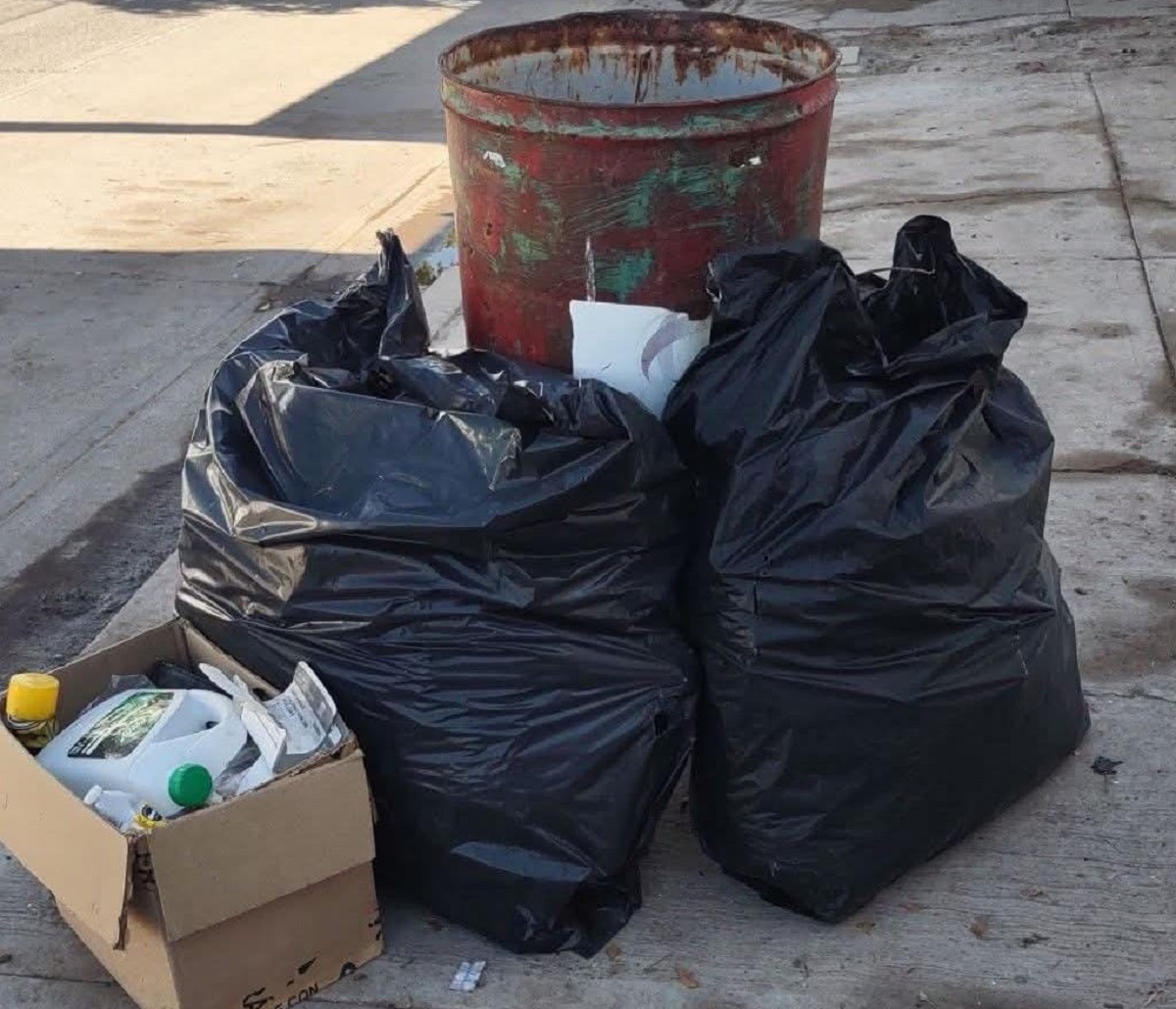 ¡No fueron a trabajar! Hubo 7 rutas sin recolección de basura en Navidad en Guasave