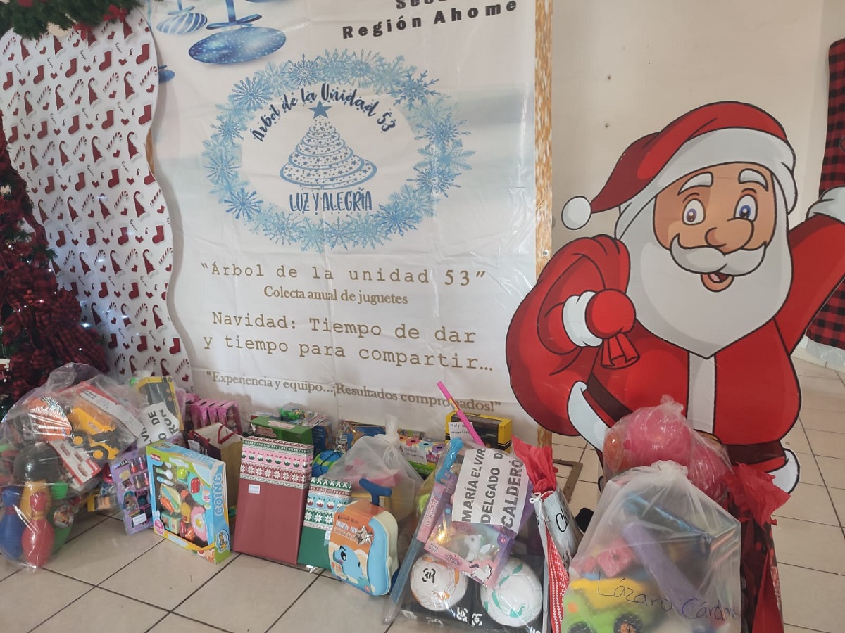 ¡Hacen la tarea! Docentes de la sección 53 del SNTE arrancan recolecta de juguetes para donar a niños vulnerables