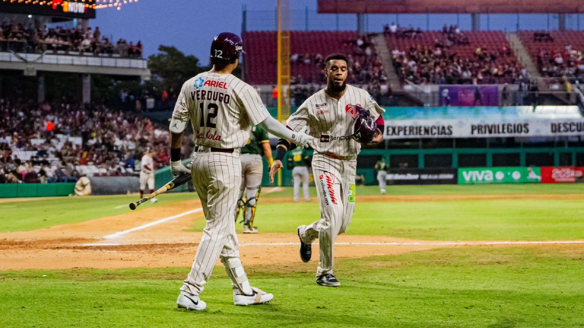 Tomateros de Culiacán aseguran serie y empatan su récord de triunfos en una temporada